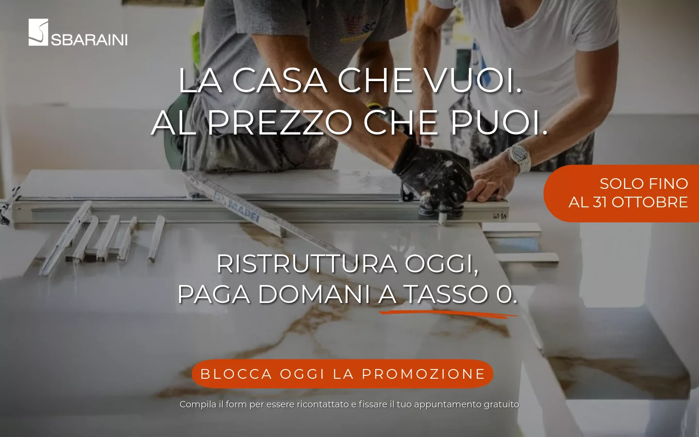 Finanziamento ristrutturazione casa e mobili a tasso zero